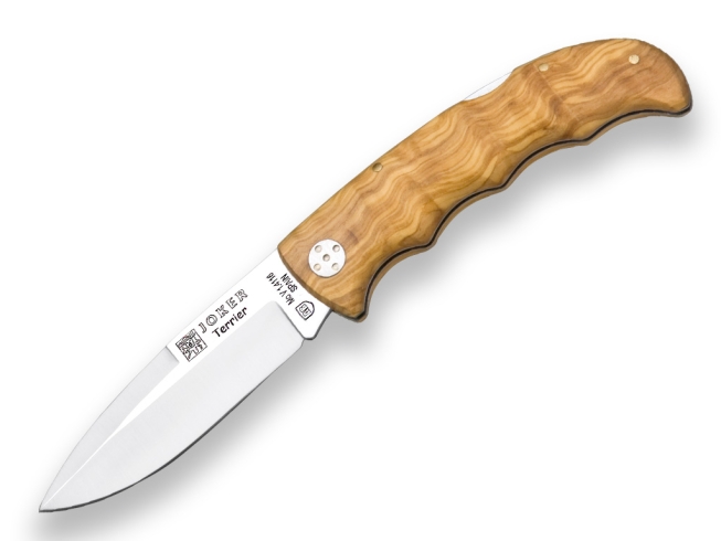 HUNTING FOLDING KNIFE JOKER TERRIER...