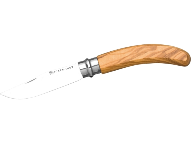 OLIVE WOOD HANDLE 8 CM STAINLESS...