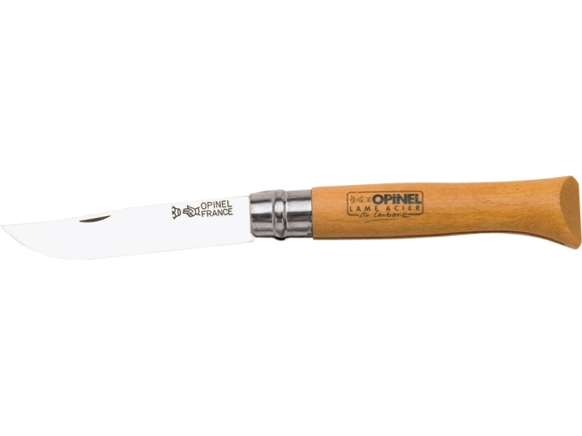 NAVAJA OPINEL Nº 10 HOJA CARBONO 10 CM