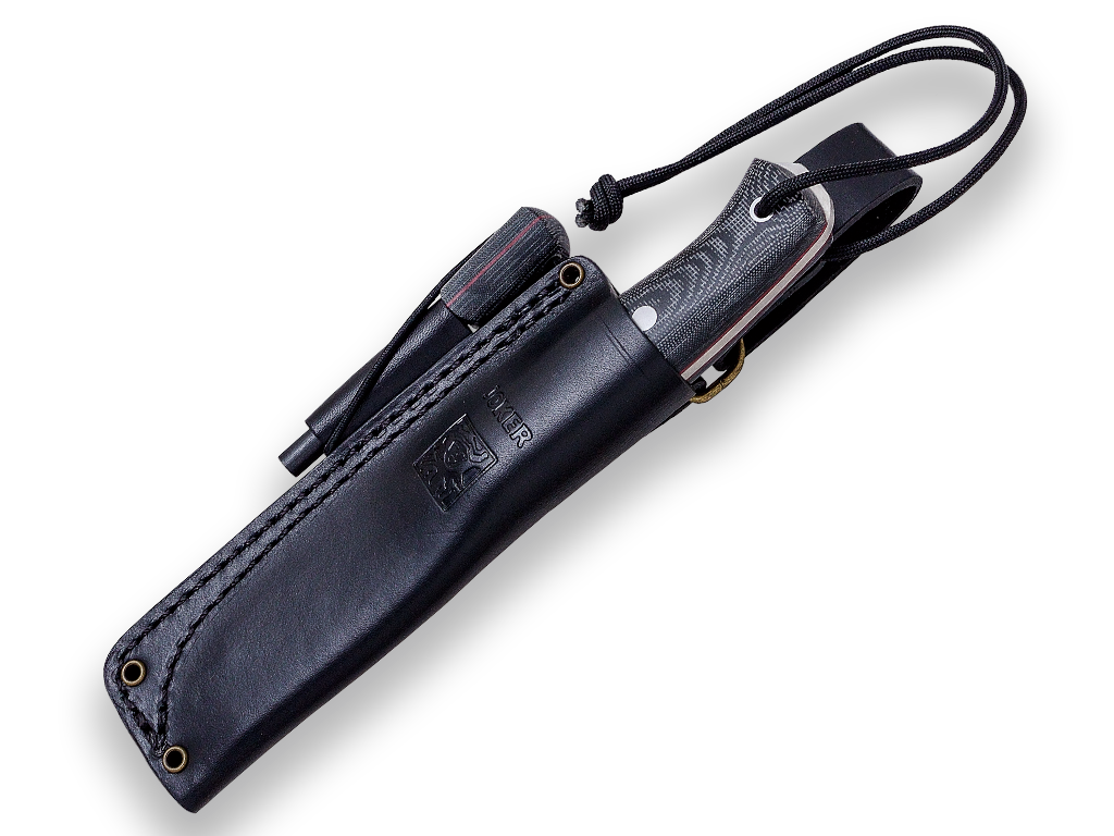 JOKER EMBER FLAT BUSHCRAFT AND SURVIVAL KNIFE WITH FIRESTEEL CANVAS