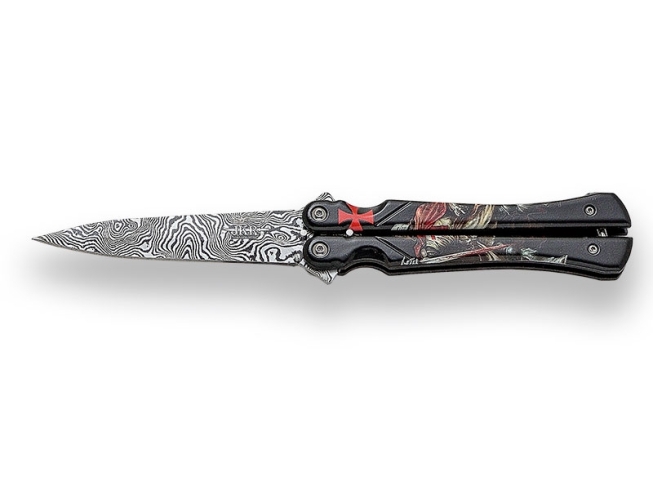 BUTTERFLY KNIFE JKR694 KNIGHTS...