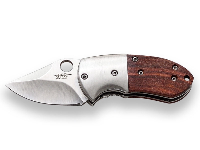 NAVAJA RATÓN JKR711 MANGO DE MADERA
