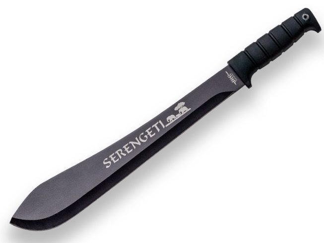 JKR741 MACHETE SERENGETI RUBBER HANDLE