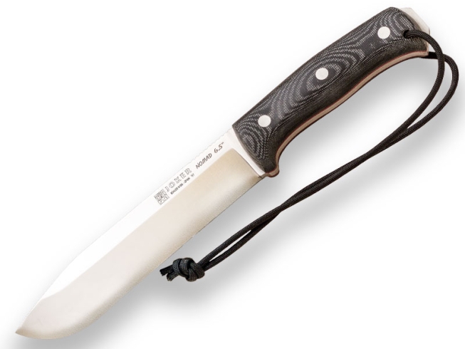 JOKER NOMAD 6.5" CAMP KNIFE BLACK...