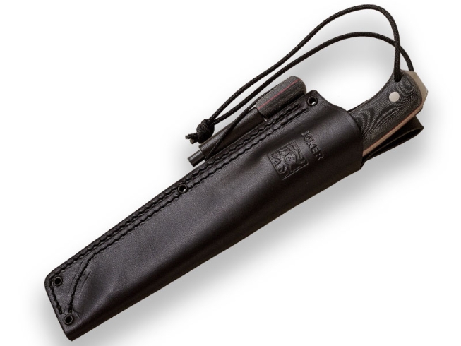 JOKER NOMAD 6.5" CAMP KNIFE BLACK...