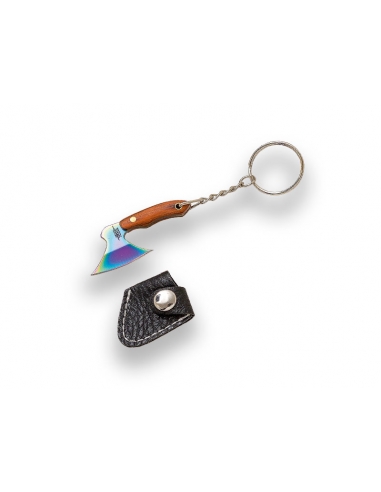 RAINBOW AX KEYCHAIN TOTAL LENGTH 5.20 CM