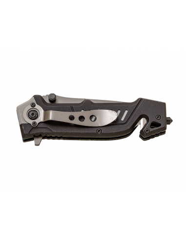 RESCUE KNIFE RUBBERIZED HANDLE BLADE...