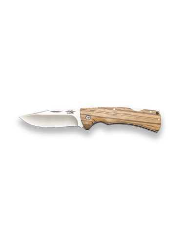 NAVAJA BLOQUEO PUÑO MADERA CEBRANO...