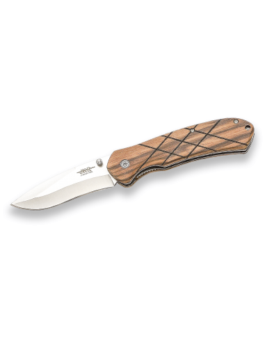 8 CM BLADE LENGHT ZEBRAWOOD HANDLE...
