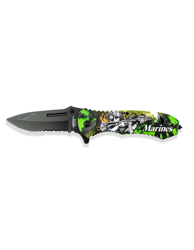 NAVAJA TACTICA MARINES HOJA 9 CM