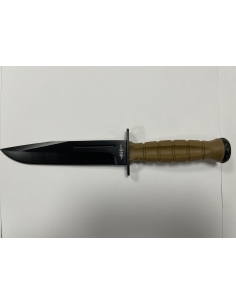 CUCHILLO MILITAR MARRON...