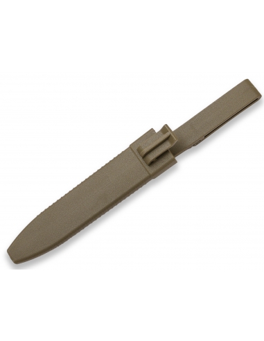 COUTEAU MILITAIRE VERT AVEC ÉTUI ABS...