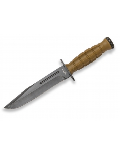 CUCHILLO MILITAR MARRON...