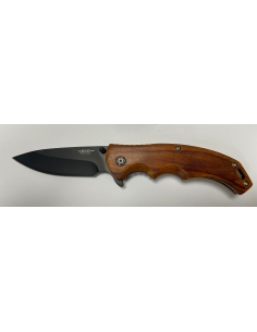 FOLDING KNIFE WITH WOODEN...