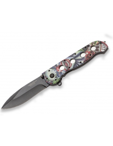 NAVAJA FANTASIA PAYASO HOJA 8,5 CM