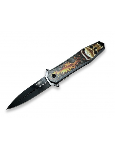 NAVAJA CALAVERA DEL INFIERNO HOJA 8,7 CM