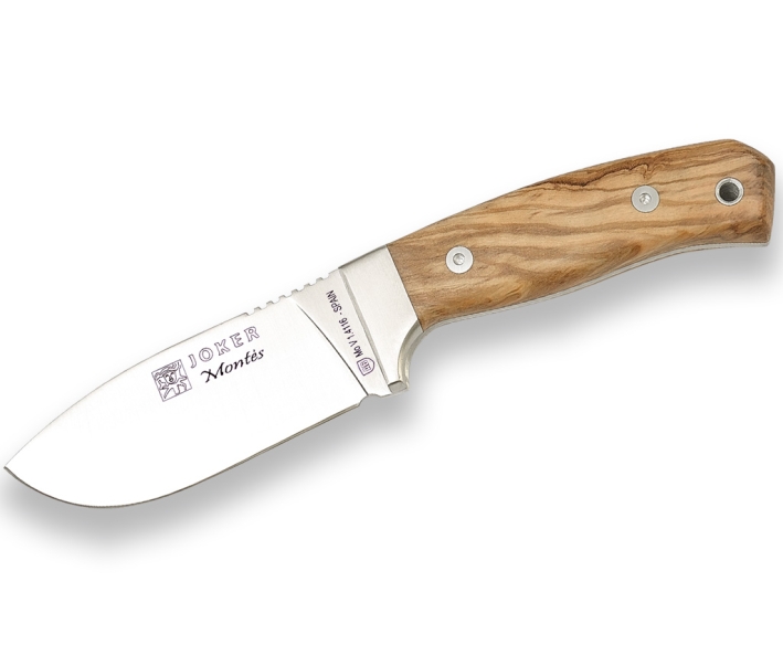 Lot De 3 Couteaux à Steak Laguiole - Lame 10 Cm Inox, Manche Bois Olivier - Neuf Sous Blister