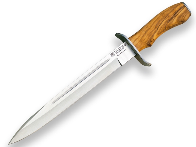 OLIVE WOOD 25,5 CM FIXED BLADE FINISH...