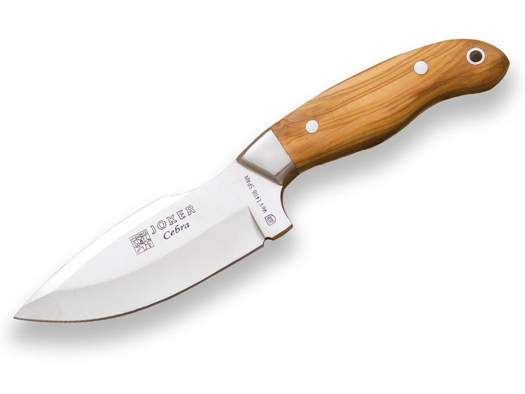 IFIELD Camper Skinning Knife - 10.5cm Stainless Steel Blade, Stamina Handle, Includes Leather Sheath