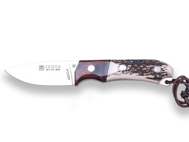 STAG HORN HANDLE, RED WOOD BOLSTER,...