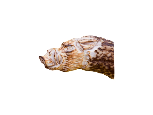 HAND CARVED 14 CM STAINLESS STEEL...