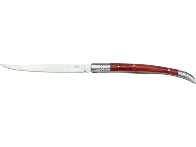 COUTEAU STILETTO PLIANT MANCHE BOIS...