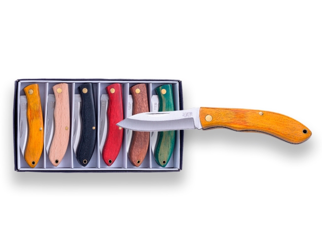 KIT OF 6 PIECE POCKETKNIVES,  6 CM...