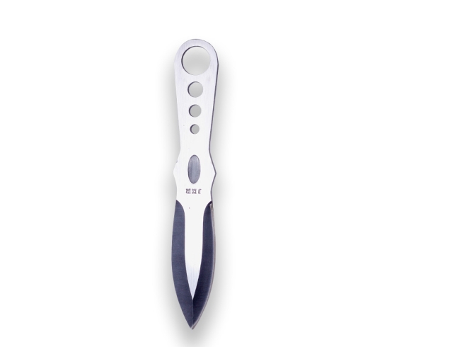 COUTEAU DE LANCER JKR, ACIER INOX,...