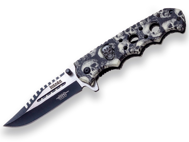 ALUMINUM HANDLE WITH CLIP. STAINLESS...