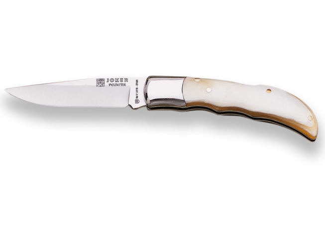 BULL HORN FOLDING POCKET KNIFE WITH...
