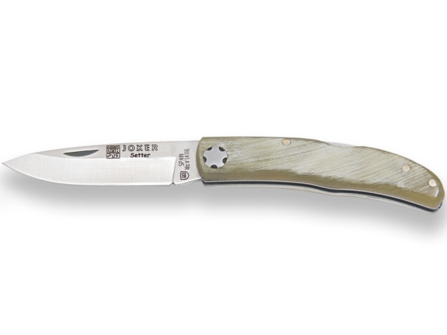 BULL HORN FOLDING POCKET KNIFE...