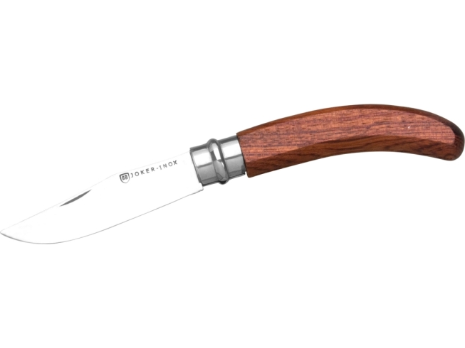 BUBINGA WOOD HANDLE 8 CM STAINLESS...