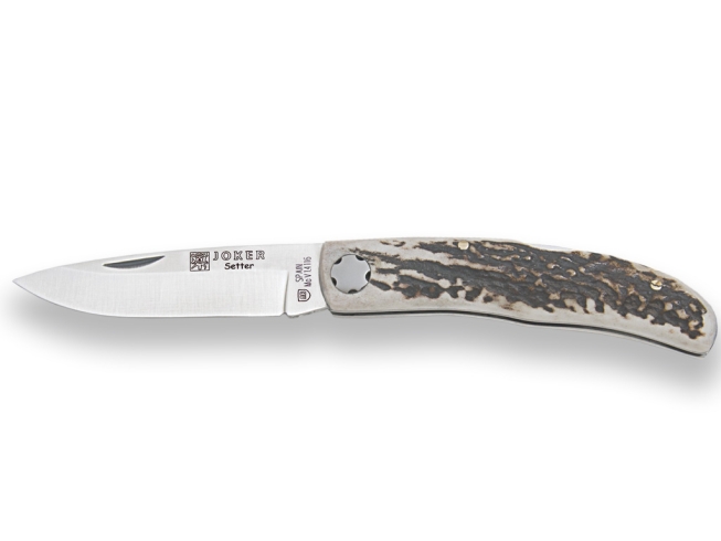 STAG HORN FOLDING POCKET KNIFE AND...