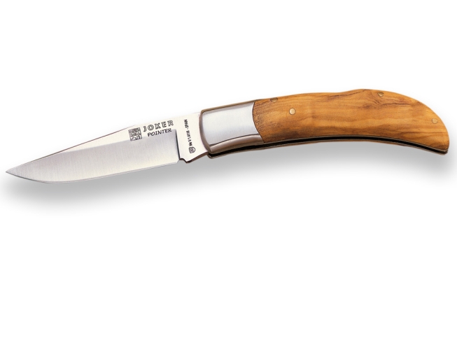 OLIVE WOOD HANDLE JOKER POINTER...
