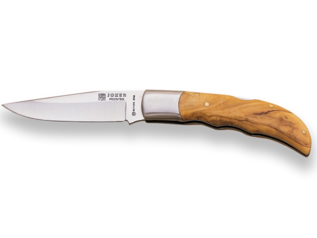 OLIVE WOOD HANDLE JOKER POINTER...