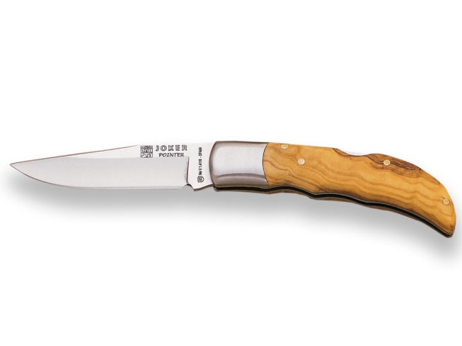 OLIVE WOOD HANDLE JOKER POINTER...